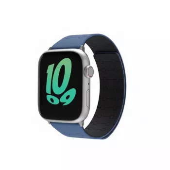 Armband GUAN Premium Pro für Apple Watch 44mm 45mm 42mm 49mm 46mm — Blau Schwarz