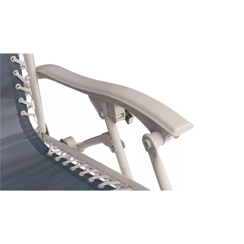 Campingstuhl Outwell Ramsgate — 2-beinig, max. Belastung 120 kg, Gewicht 7,4 kg, Größe 650×790 mm, blau