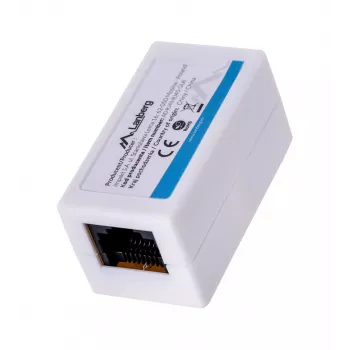 Netzwerk-Splitter LANBERG AD-RJ45-RJ45-OU6 — weißer RJ-45 1 Eingang zu 1 Ausgang
