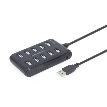 USB-Hub Gembird UHB-U2P10P-01 — 10-Port-USB-2.0-Hub