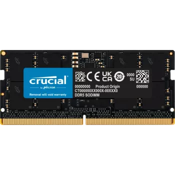 Crucial - DDR5 - Modul - 16 GB - SO DIMM 262-PIN - 5600 MHz / PC5-44800 CL46 1,1 V non-ECC