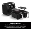 Ninja AF200EU Fritteuse Doppel 7,6 L Stand-alone 2400 W Heißluftfritteuse Schwarz