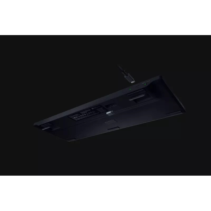 Razer SchwarzWidow V4 Low-Profile HyperSpeed Tastatur Gaming USB RF Wireless Bluetooth QWERTY US International Schwarz