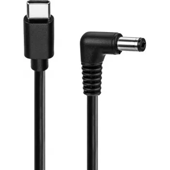 Goobay USB-C-auf-DC-Kabel 5 V/3 A 1,5 m - USB-3.1-Stecker Typ C > DC-Stecker 5,50 x 2 (78973)