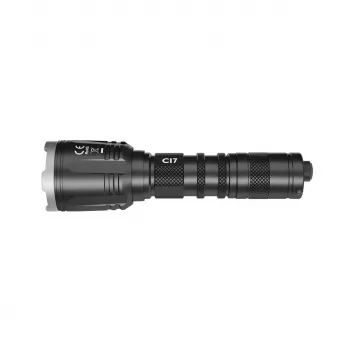 Hand-Taschenlampe Nitecore CI7 — 4 LEDs, 2500 Lumen, 130 h Laufzeit, 148,2 mm, 158 g, schwarz