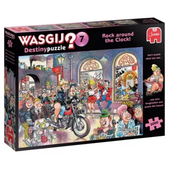 Jumbo Spiele Jumbo Wasgij Destiny 7 Rock around the Clock 1000-teiliges Puzzle 81929 (81929)