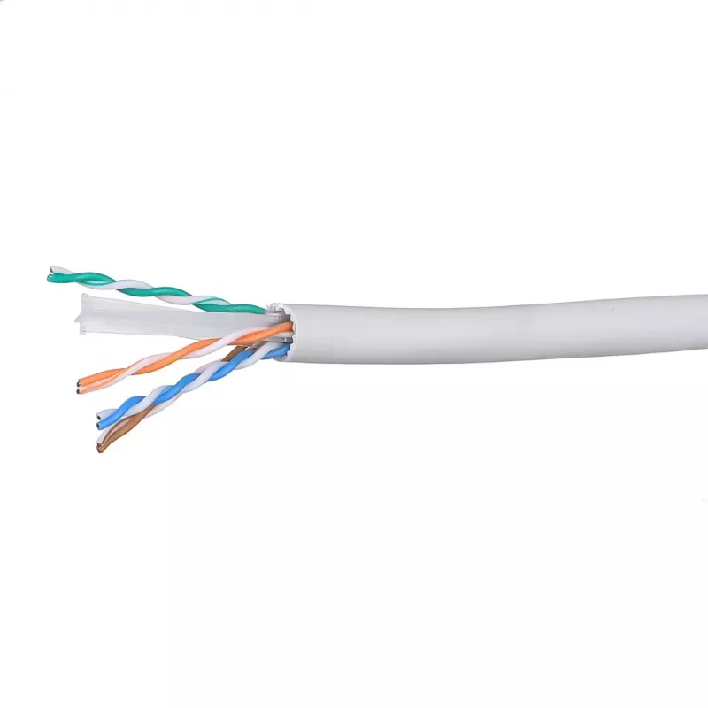 Netzwerkkabel Alantec KIU6ALSOH500D Cat6 U/UTP 23 AWG LSOH 500 m Grau