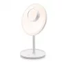 Freistehender LED-Schminkspiegel ETA Fenité rund 20 cm, Touch-Steuerung, USB, integrierte LiPo-Batterie