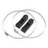 Extralink Glasfaser-Abschlussbox Jennifer 16 Adern schwarz mit Steckverbinder