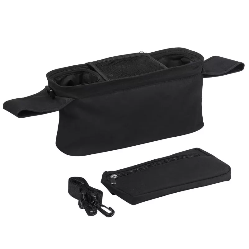 Momcozy MC-BBSTRO001 Kinderwagen-Organizer, schwarz