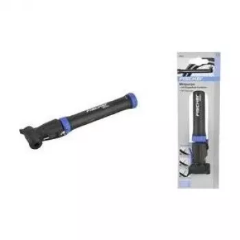 Mini-Fahrradpumpe FISCHER 85593 — kompakte Handpumpe, Höhe 265 mm