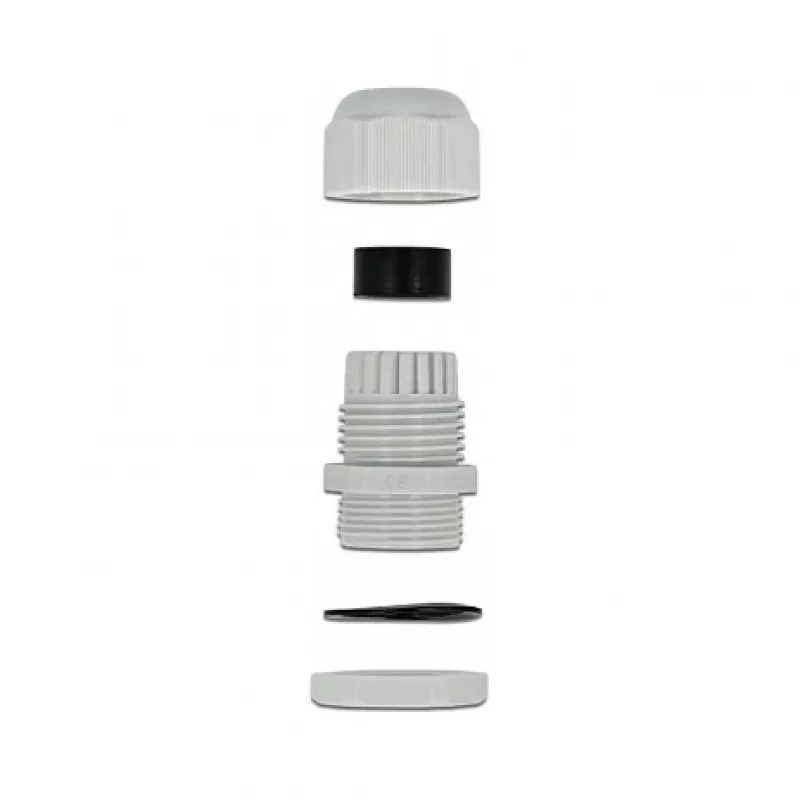 Kabelverschraubung DeLOCK 60219 Grau Kunststoff 10 Stk.