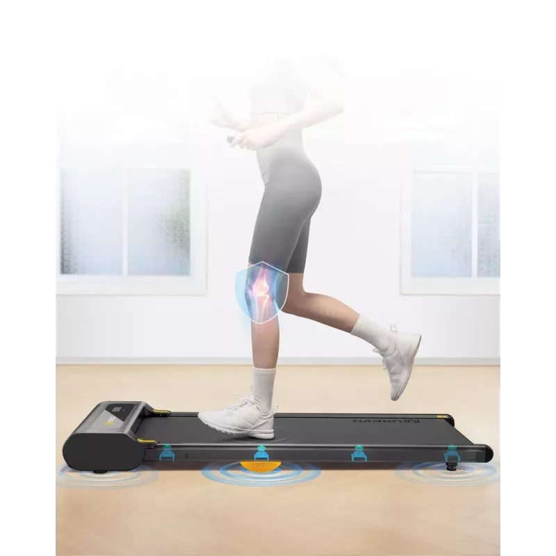 Laufband UREVO Spacewalk SP 1 Lite URTM022 — max. Geschwindigkeit 6 km/h, min. Geschwindigkeit 0,96 km/h, max. Benutzergewicht 120 kg, Lauffläche 400×1024 mm, LED-Anzeige