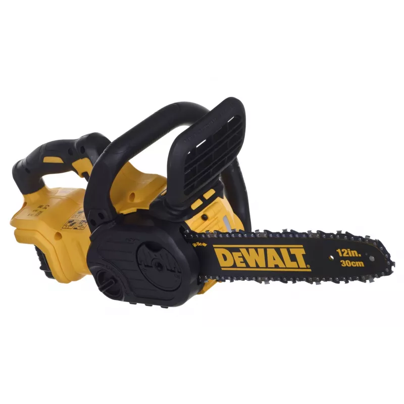 Kettensäge DeWalt DCM565P1 — kabellos, 30 cm Schwert, 5 Ah Akku, 0,12 L Öltank
