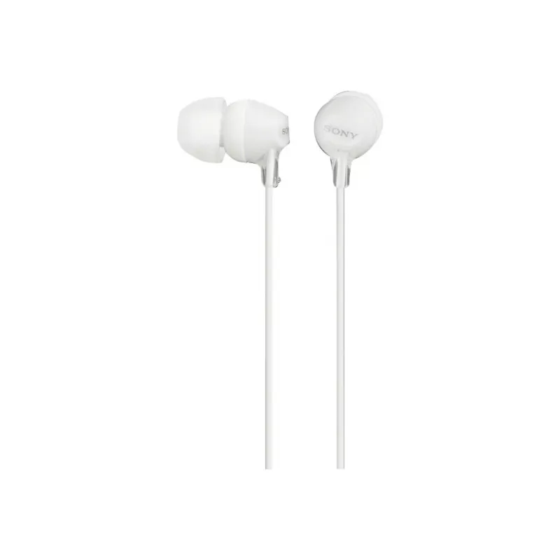 Sony MDR-EX15LP, Kabelgebunden, 8 - 22000 Hz, Musik, 3 g, Kopfhörer, Weiß