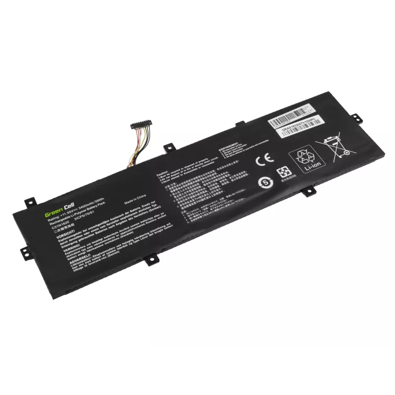 Batterie Grün Cell AS163 für ASUS ZenBook UX430 Serie