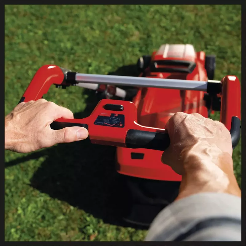 Akku-Rasenmäher GE-CM 36/37 Li-Solo, 36 Volt (2x18 V) (Rot/Schwarz, ohne Akku und Ladegerät)