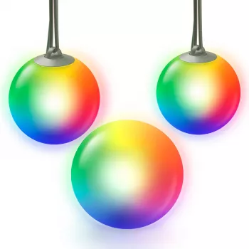 Outdoor Smart Globe Light Colour 3er-Pack, LED-Licht ersetzt 33 Watt