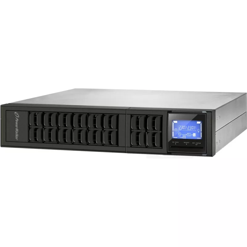 PowerWalker VFI 2000CRM LCD Doppelwandlung (Online) 2 kVA 1600 W 4 AC-Ausgänge