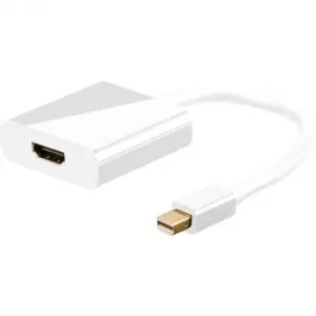 Wentronic Goobay mini DisplayPort auf HDMI Adapterkabel 1.2, Mini DisplayPort-Stecker, 0,1 m - Mini DisplayPort-Stecker > HDMI™ Standard-Buchse (Typ A) (67880)