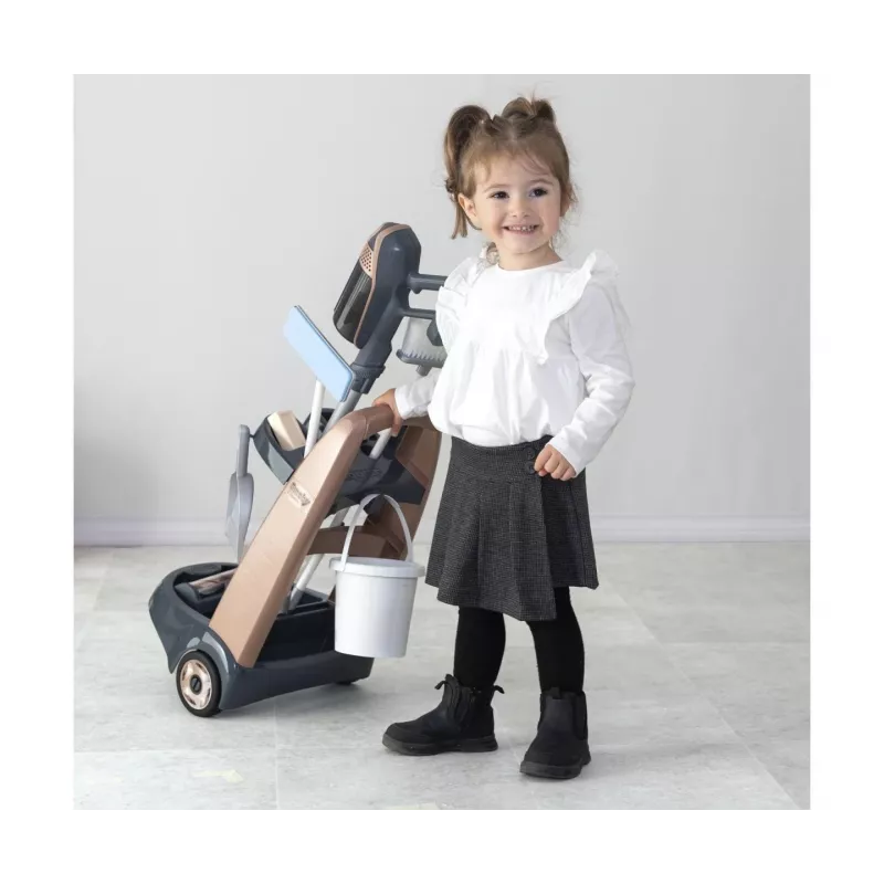 Putz-Trolley Rowenta + Staubsauger