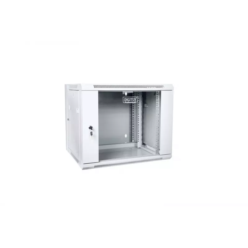 Digitus DN-WD19 09U/550 Rack-Gehäuse 9U Wandmontage-Rack Grau