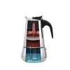 Moka pot Maestro MR-1660-9, Herdkaffeemaschine für 6 Tassen, schwarz