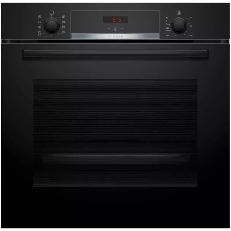 BOSCH HBA514BB3 Backofen + BOSCH HEZ538000 einstufige Teleskopauszüge
