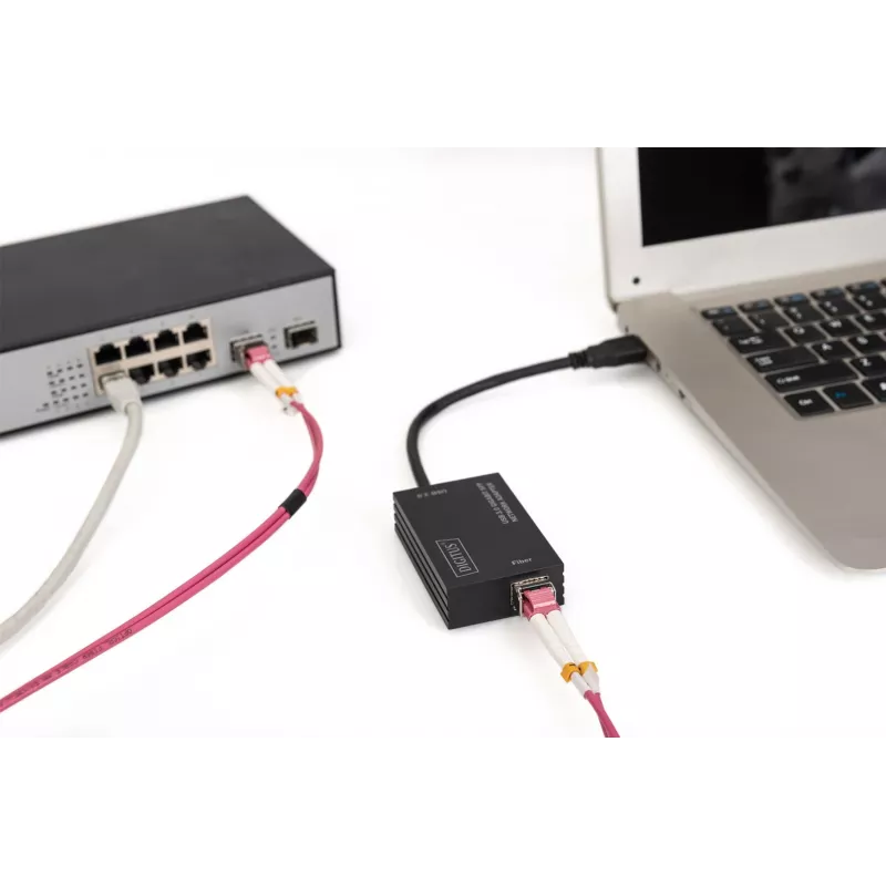 SFP-Netzwerkadapter Digitus DN-3026 USB 3.0 Gigabit