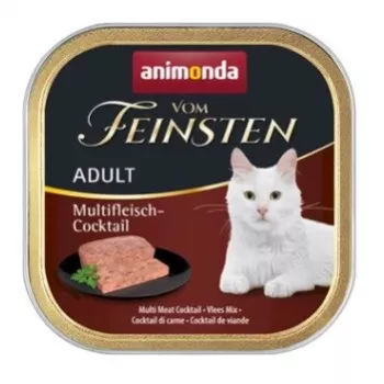Animonda Vom Feinsten Adult Katzennassfutter Fleischmix, 100 g