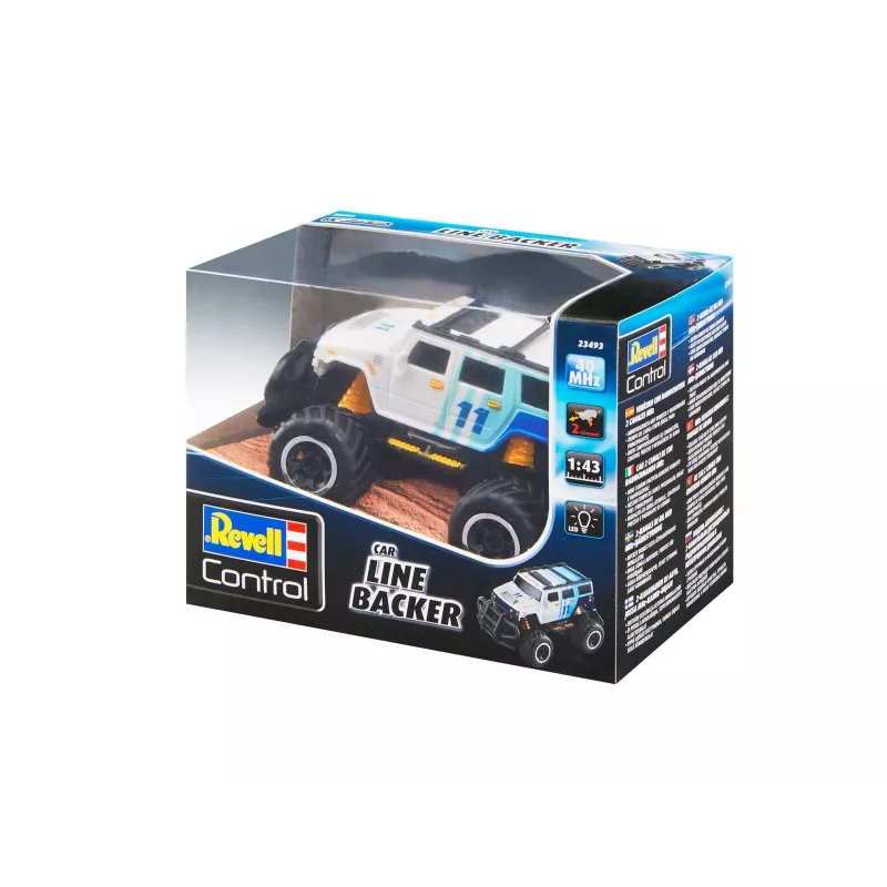 Car Revell Line Backer von REVELL — empfohlen ab 6 Jahren, Farben: schwarz, blau, weiß