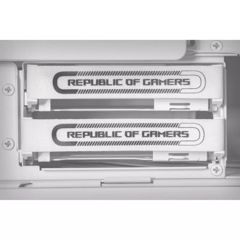 ASUS ROG GR701 Hyperion White, PC, Weiß, ATX, EATX, micro ATX, Mini-ITX, Aluminium, Multi, Front