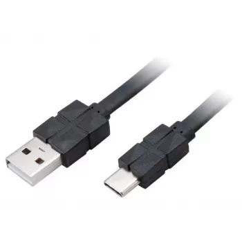 Akasa PROSLIM Schlankes und dünnes USB-Lade- und Synchronisationskabel Typ A auf C - Kabel - Digital/Daten