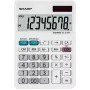 Sharp EL-310W Tischrechner Finanztaschenrechner Weiß