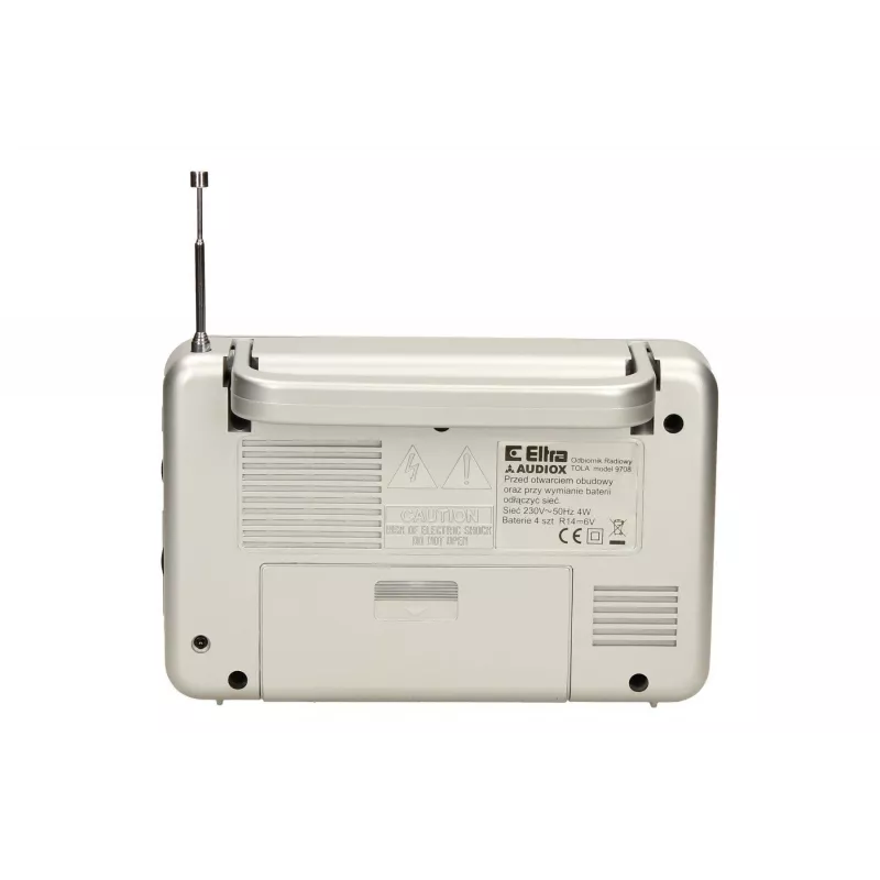 Tragbares Radio Eltra TOLA 3 Analog Silber