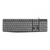 Kabelgebundene Full-Size-Tastatur NATEC NKL-1507 USB QWERTY US International Grau/Schwarz, 105 Tasten, Ziffernblock