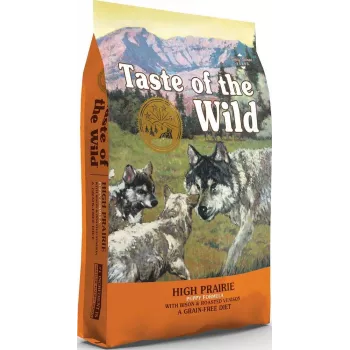 TASTE OF THE WILD Puppy High Prairie - Trockenfutter für Hunde - 12,2 kg
