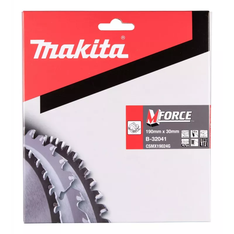 MAKITA KREISSÄGEBLATT 190x30x24Z M-FORCE HOLZ