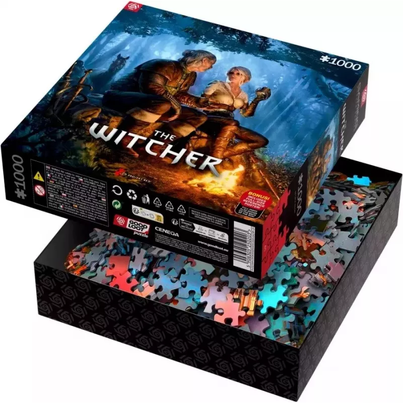 Good Loot Gaming Puzzle: The Witcher Reise von Ciri, 1000 Teile