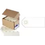 Gepäckanhänger agipa 80 x 38 mm beige Karton 160 g/m² mit Lochverstärkungen, neutral, ohne Draht