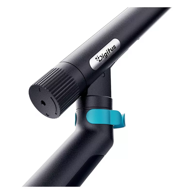 Monitorhalterung DIGITUS Dual-Design für 2 × 35-Zoll-Bildschirme, Klemme, 2 × 10 kg, VESA 75×75–100×100, Neigung -45–90°