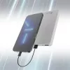 Powerbank Extralink EPB-078W 10000 mAh Weiß, USB-C, 10 W Ausgang, lädt bis zu 2 Geräte