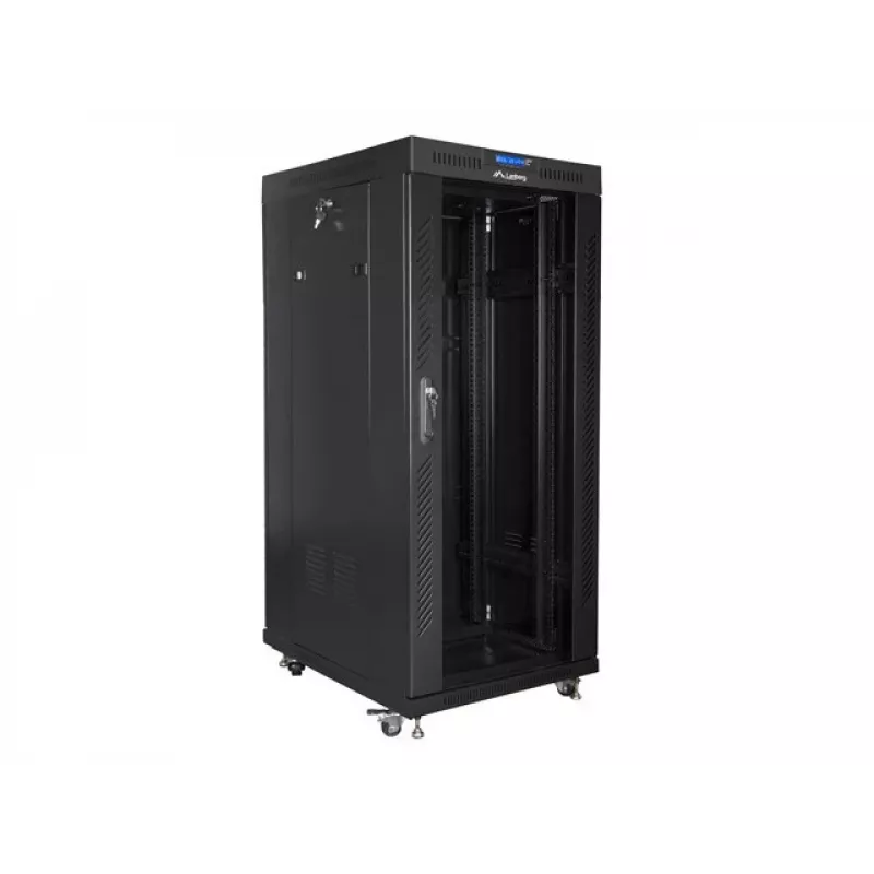 Standschrank Lanberg FF01-8037-12BL 37U 800 kg Schwarz