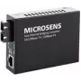 MICROSENS Fast Ethernet Bridging Konverter MS400210 - Medienkonverter - 100Mb LAN - 10Base-T, 100Base-FX, 100Base-TX - RJ-45 / SC Multimode - bis 2 km - 1310 nm (MS400210)