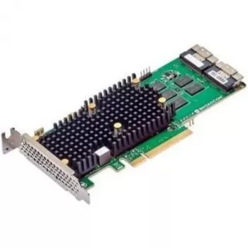 Broadcom MegaRAID 9660-16i - Storage Controller (RAID) - 16 Ports/Channel - SATA 6Gb/s / SAS 24Gb/s / PCIe 4.0 (NVMe) - RAID 0, 1, 10, 5, 50, 6, 60 - PCIe 4.0 x8 (05-50107-00)