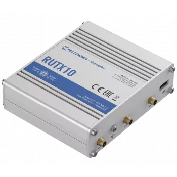 Teltonika RUTX10 Wireless Router Gigabit Ethernet Dual-Band (2,4 GHz / 5 GHz) Weiß