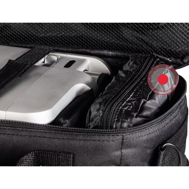 Hama Sportsline Projektortasche, L, Schwarz, 390 x 270 x 150 mm, 1,04 kg