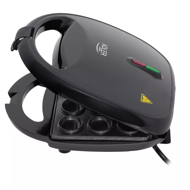 Adler AD 3071 Erdnuss-Waffeleisen (12 Stück) Schwarz