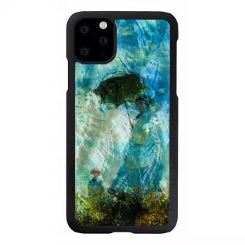 Handyhülle iKins für iPhone 11 Pro Max, schwarz, Schutzhülle