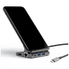 Haltevorrichtung für Tablet/Smartphone 7in1 Dex HDMI/RJ45